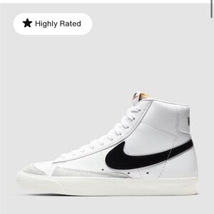 Women’s White Nike Blazer Mids